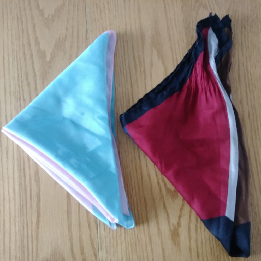 Nine Colors by Ashear Silk and Beautiful Two Color